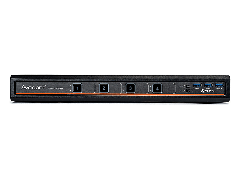 SVMV280DPH-400, Vertiv™ Avocent® Commercial MultiViewer KVM Switch 8 port Image